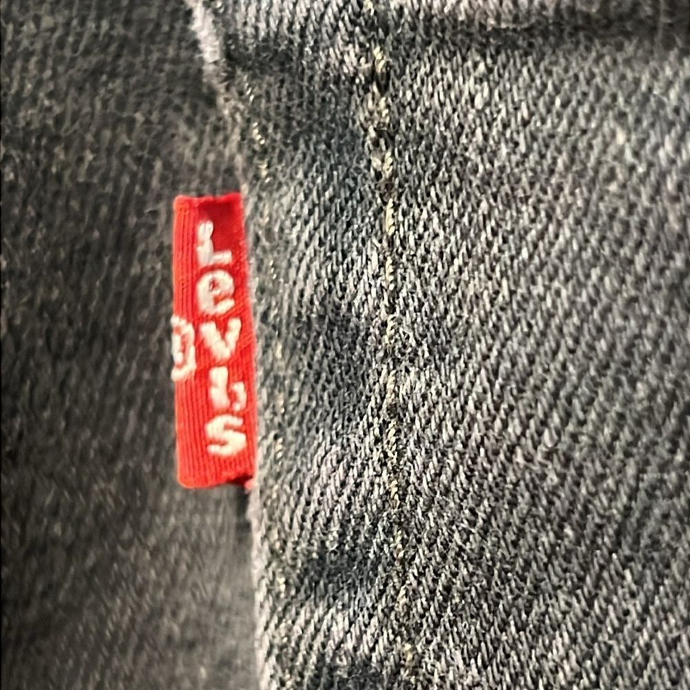 Levi’s Black Button Fly‎ High Rise Jeans Size 28 - Picture 8 of 13